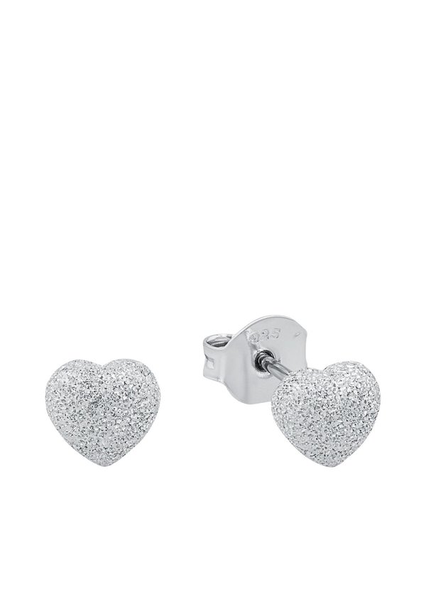 HEART – Ohrringe – silberfarben