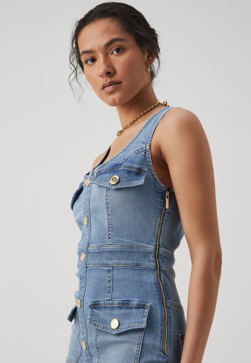 Mini Gonna Gonna Abito Jeans Elisabetta Franchi Abito Mini In