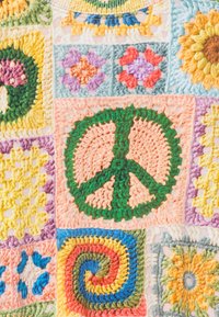 Molo MARGE - Bluză de molton - apricot/green