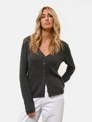 Just Cashmere NORMA - Kardigan - anthracite chiné