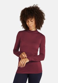 icebreaker MERINO 260 MID WEIGHT TECH TURTLENECK - Langærmet T-shirt - port