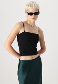 Gina Tricot ELASTIC MIDI SKIRT - Maksi svārki - ponderosa pine
