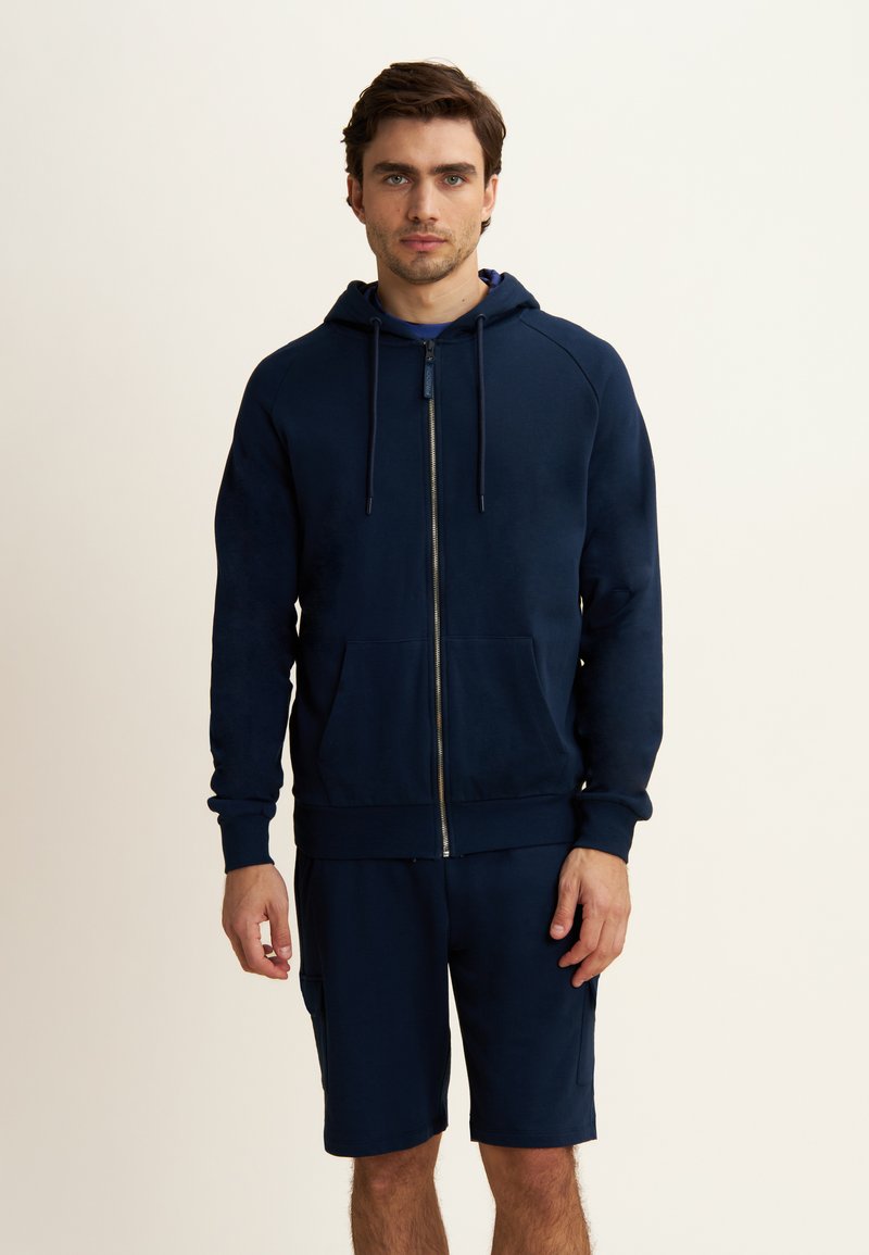 Freddy Felpa con zip - dress blue