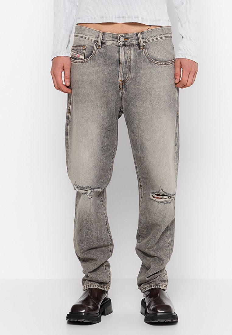 Diesel Straight leg jeans grijs Diesel Straight leg jeans grijs