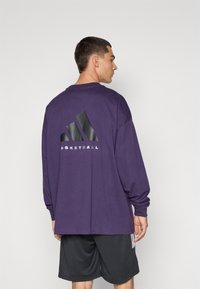 adidas Performance TEE - Pitkähihainen paita - aurora plum