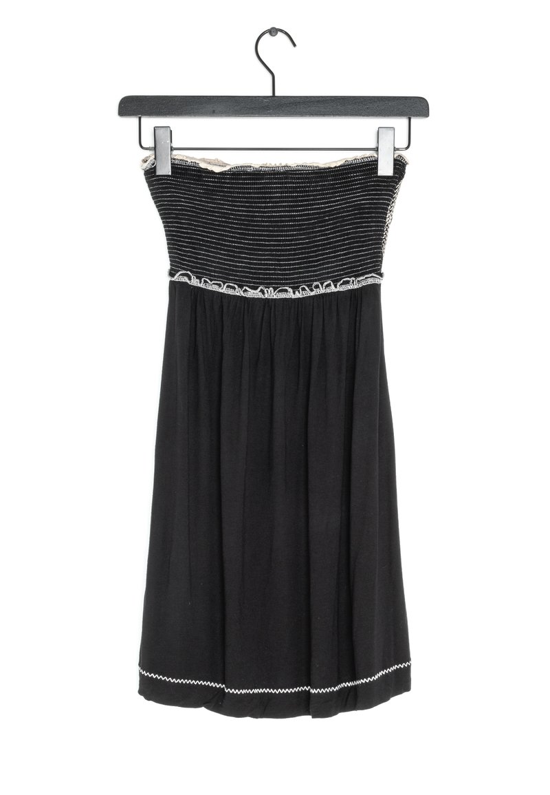 sachin and babi light blue dress Mango - Asymmetrical dress with embroidered fringes main image 1