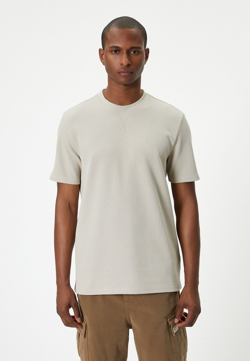 Koton CREW NECK  - T-shirts basic - beige