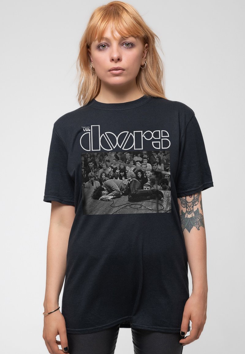 Paradiso Clothing THE DOORS JIM MORRISON COLLAPSED - Print T-shirt - black