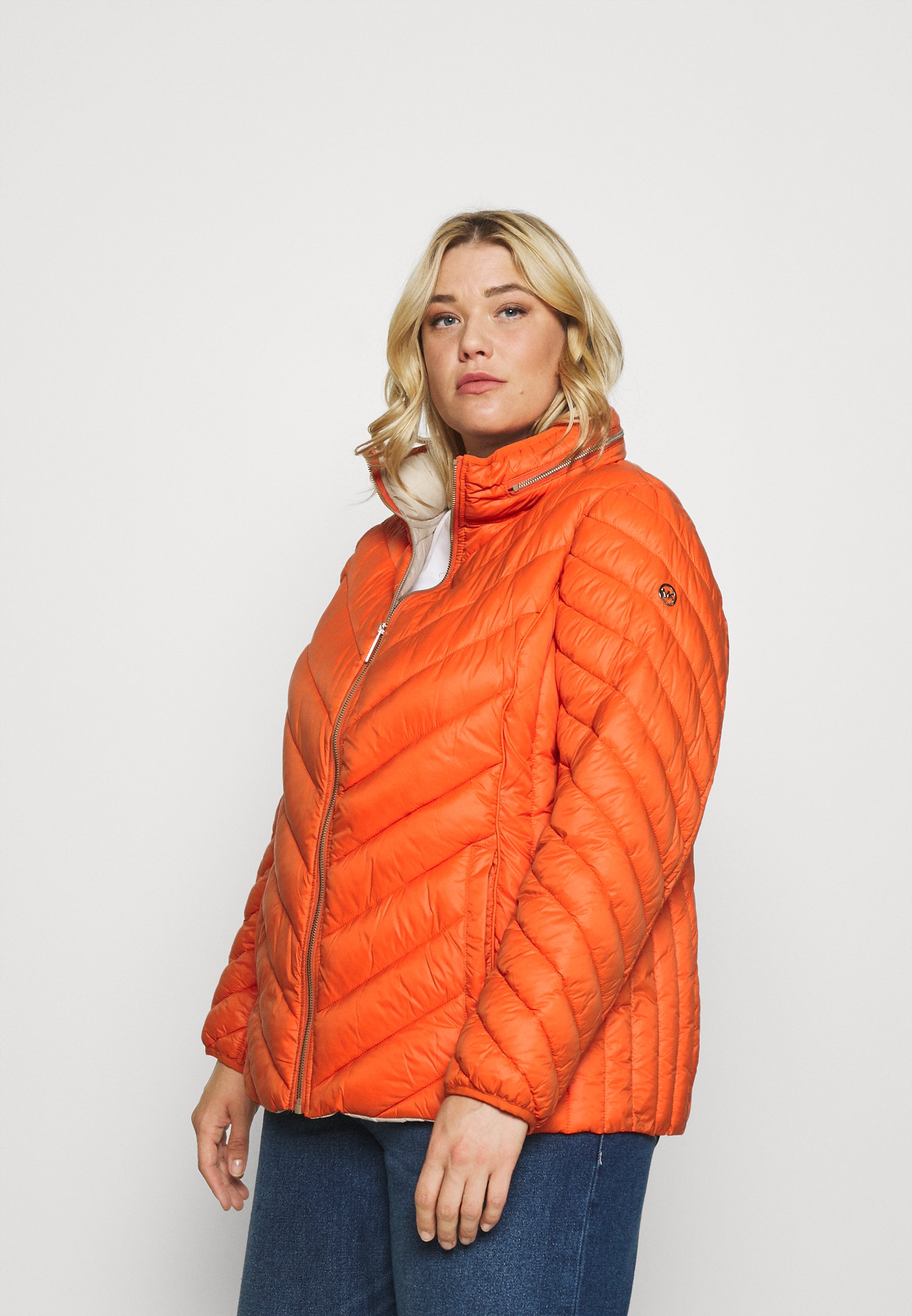 michael kors orange jacket