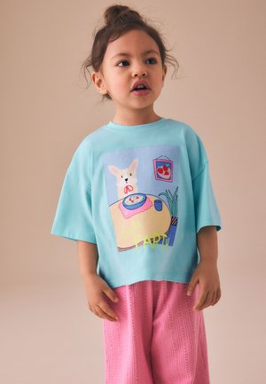 Next, T-shirt con stampa - blue dog