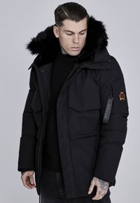SIKSILK Zimná bunda - black