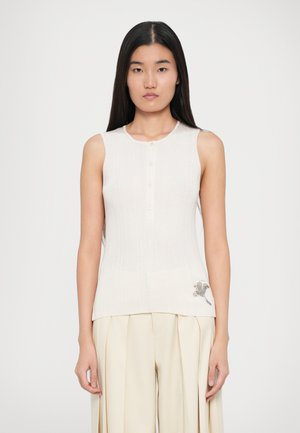 HENLEY - Μπλούζα - ecru