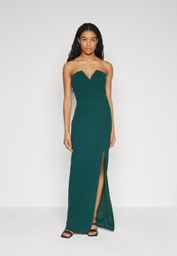 WAL G. MELONY V NECK MAXI - Proginė apranga - forest green