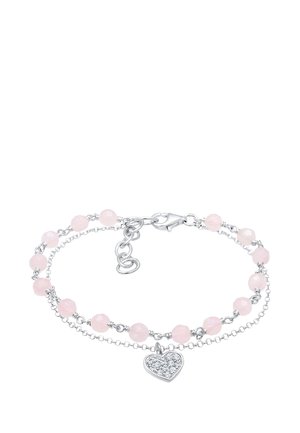 SPARKLING HEART - MIT KRISTALLEN VON SWAROVSKI® - Armband - silberfarben
