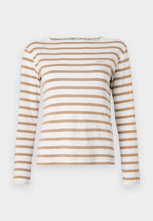 Pepe Jeans BETTY - Top s dlhým rukávom - oyster white