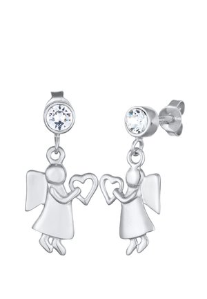 ENGEL HERZ TALISMAN   - Pendientes - silver coloured