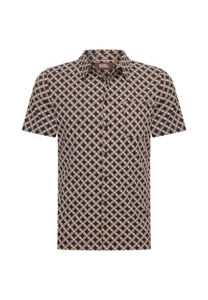 IN ONE DAY WITH PRINT. - Hemd - dark brown