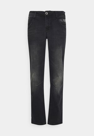 TAPERED - Straight leg jeans - black