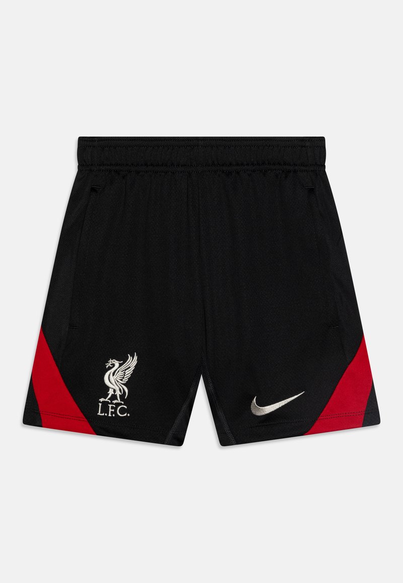 Nike Performance LIVERPOOL FC STRIKE SHORT UNISEX - Article de supporter d'équipe de club - black/gym red/light orewood brown