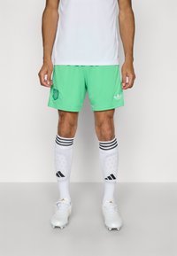 adidas Performance MANCHESTER UNITED THIRD GOALKEEPER SHORTS - Klub merchandise - semi screaming green