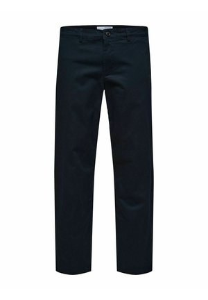 Selected Homme SLH196 STRAIGHT NEW MILES PANT - Tygbyxor - dark sapphire