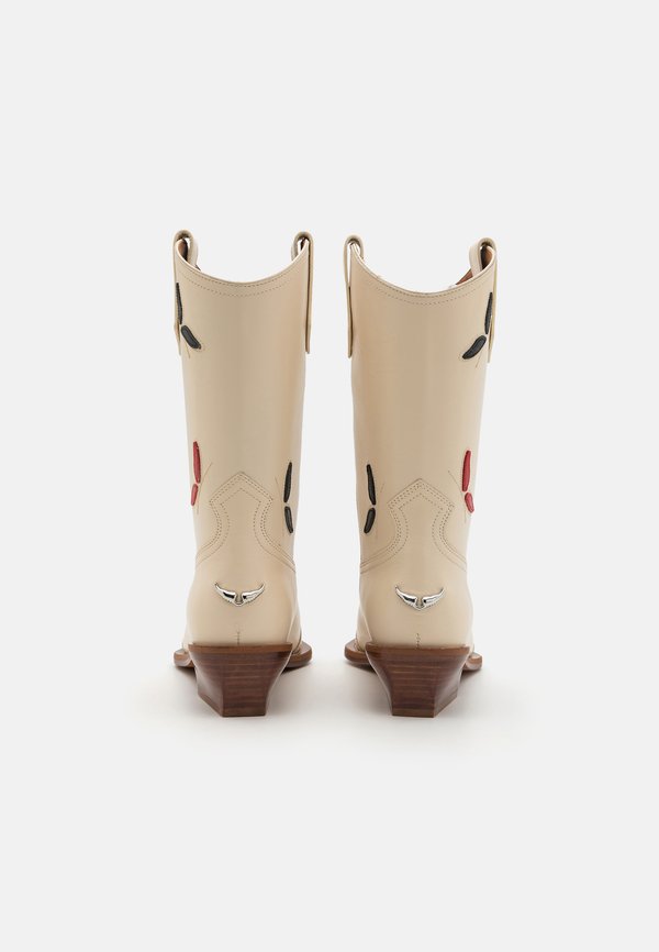 CARA WESTERN - Cowboy/Biker boots - flash4