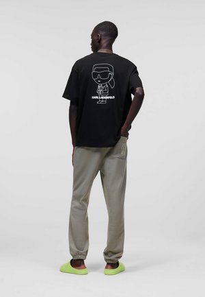 OVERSIZED IKON FASHION - T-shirt imprimé - black
