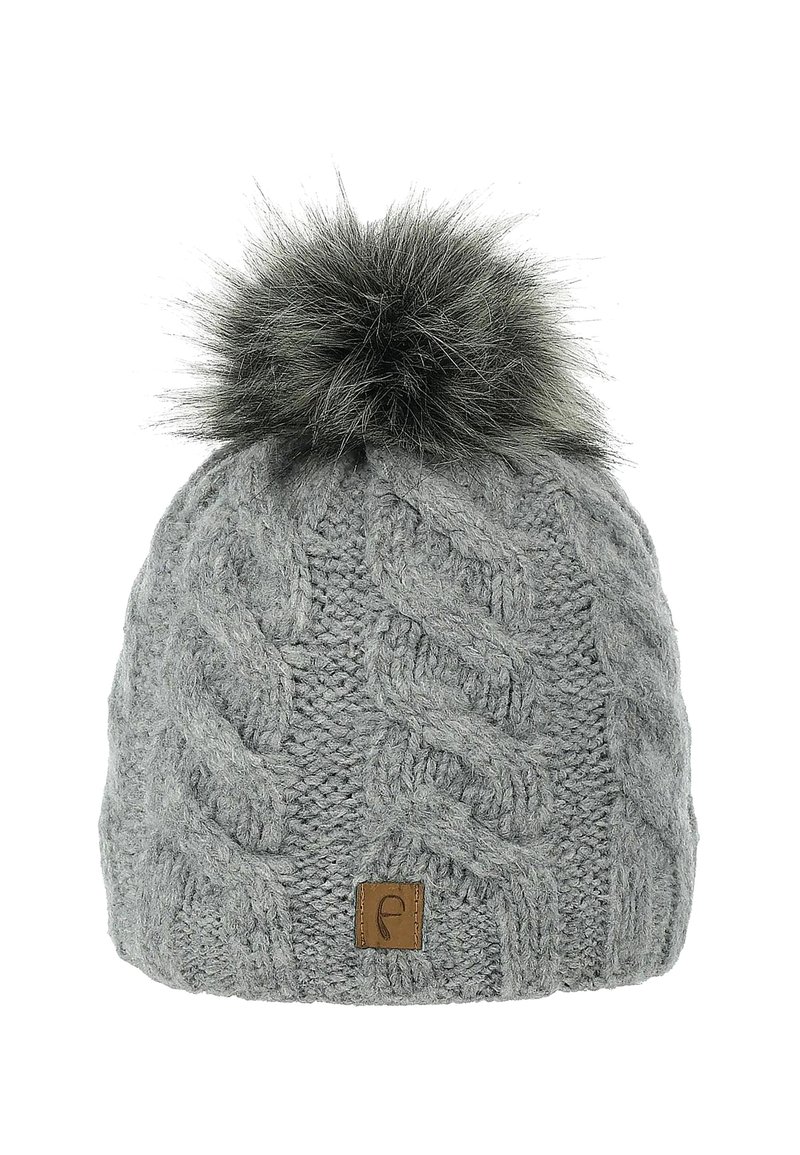 Faera BOMMEL ZOPFMUSTER  - Beanie - grau