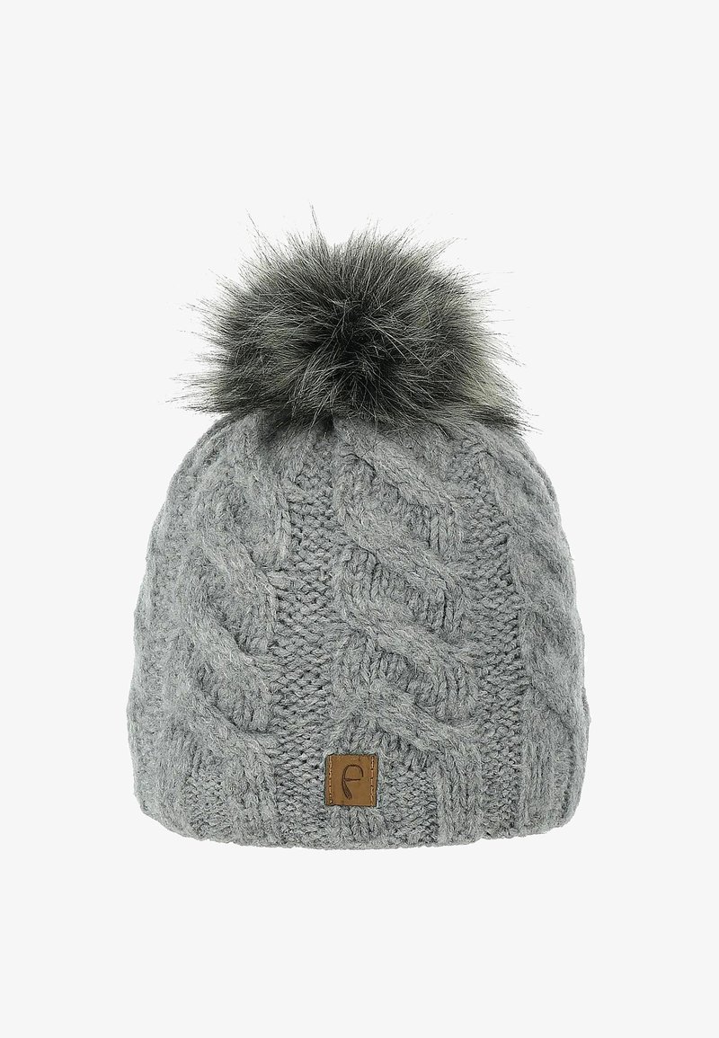 Faera BOMMEL ZOPFMUSTER - Beanie - grau