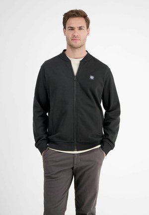 Zip-up sweatshirt - black