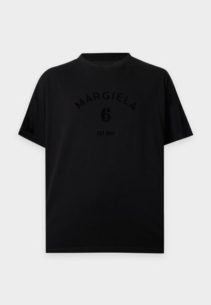 MM6 Maison Margiela, Тениска с щампа - black
