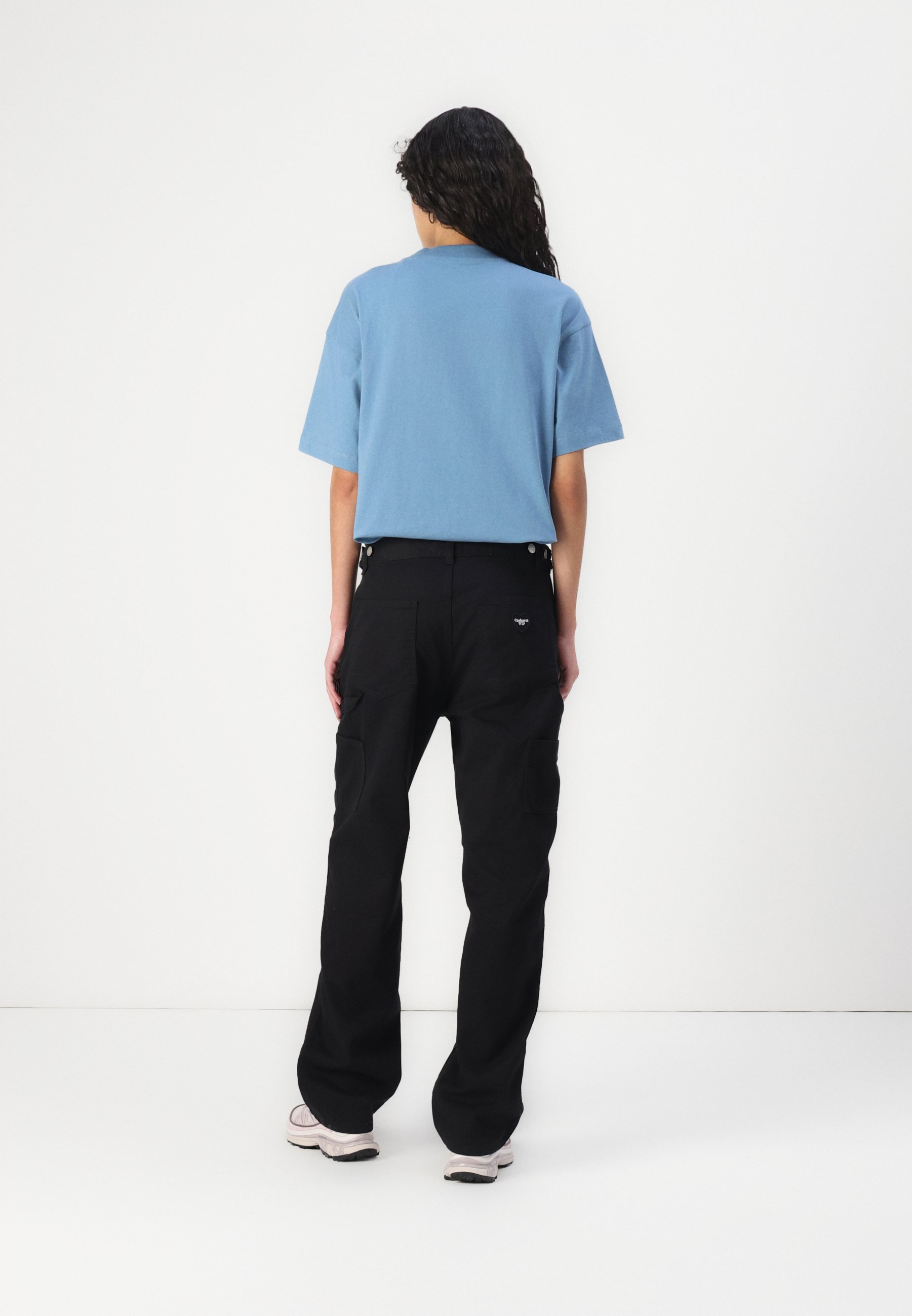 Carhartt WIP DREWE PANT FOUNTAIN - Relaxed fit jeans - black