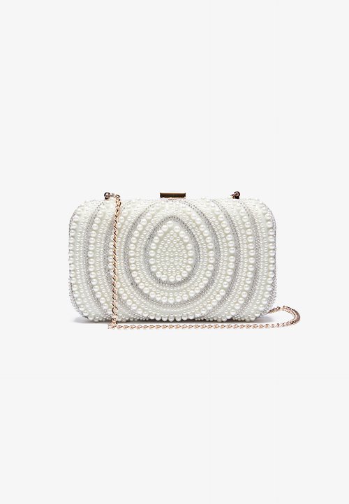 NYLON ZIP TOP CLUTCH SIGNORA MILANO