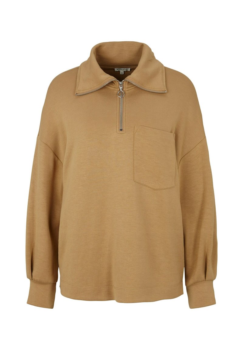 Tom Tailor Longsleeve bruin Tom Tailor Longsleeve bruin