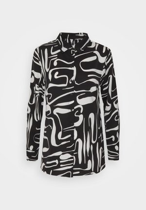 ONLY ONLCATHY - Blúzka so zapínaním na gombíky - black