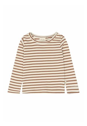 Petit Piao, Long sleeved top - rawhide striped