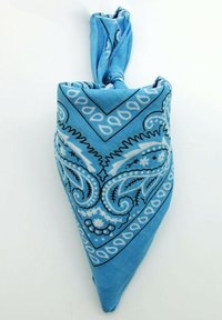 Kebello BANDANA COTON - Foulard - light blue