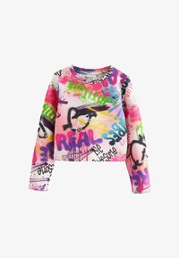 Geselecteerd, purple graffiti