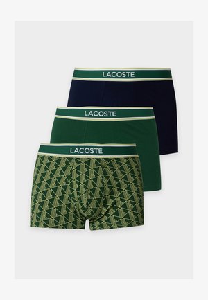 Lacoste, UNDERWEAR TRUNK 3 PACK - Slip de bain - green/birch