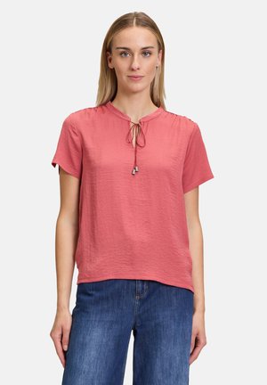 KURZARM - T-shirt con stampa - dusty cedar