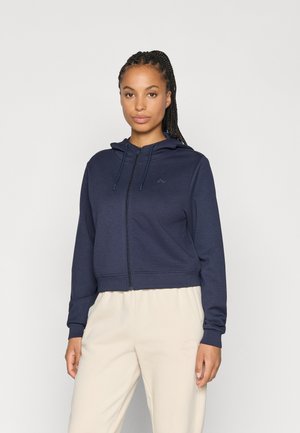 ONPLOUNGE LIFE SHORT ZIP HOOD  - Bluză de molton cu fermoar - night sky