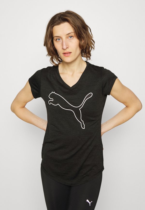 TRAIN FAVORITE HEATHER CAT TEE - Sports T-shirt4