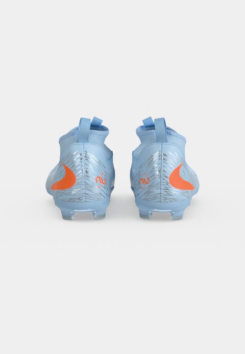 Nike PHANTOM 6 HIGH ACADEMY FG/MG UNITED UNISEX - Football boots artificial grass - blue tint/total orange/chrome — foto 4
