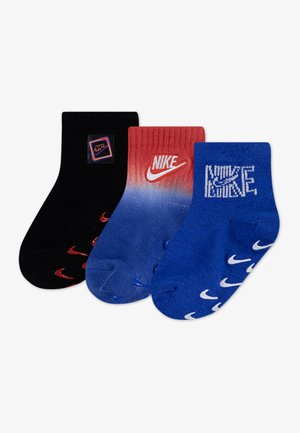 GLOW WITH ME UNISEX 3 PACK - Sokken - black/dark blue
