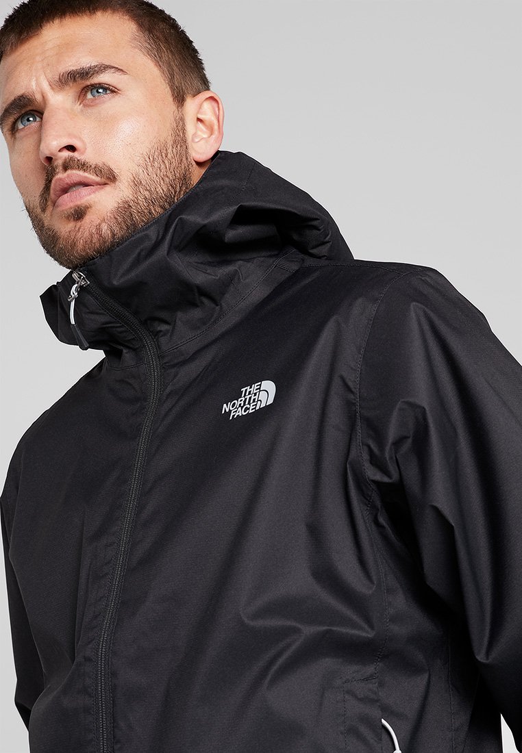 the north face black windbreaker