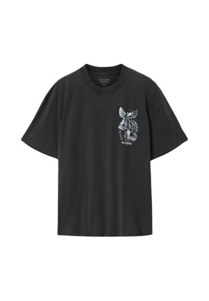 AllSaints, SERAPH SS CREW . - T-shirt print - washed black
