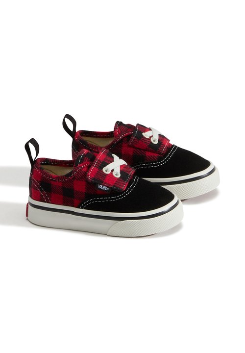 Vans AUTHENTIC ELASTIC V UNISEX - Baby shoes - racing red black — foto 2