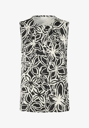 Kaffe, KAVERA - Blúzka - black light beige flower