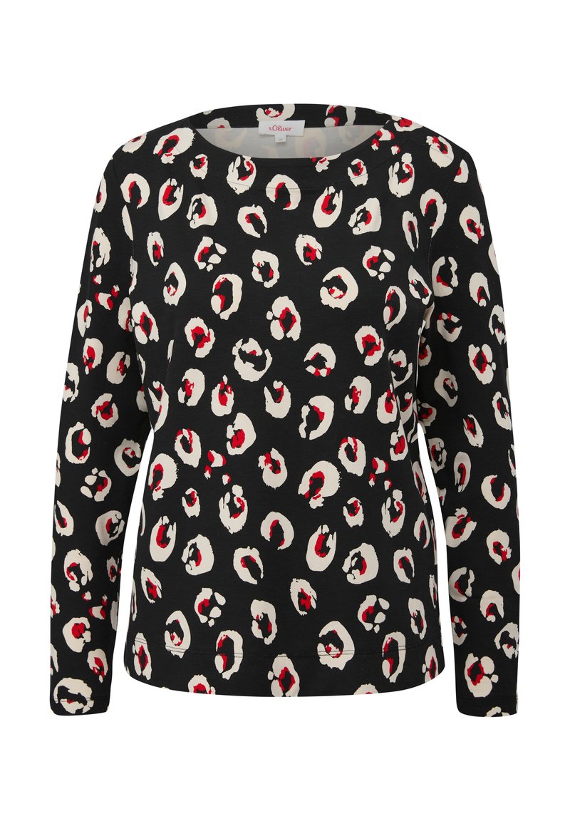 s.Oliver Longsleeve zwart