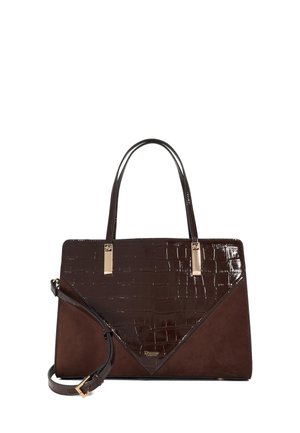DENBEIGH MEDIUM - Handbag - chocolate